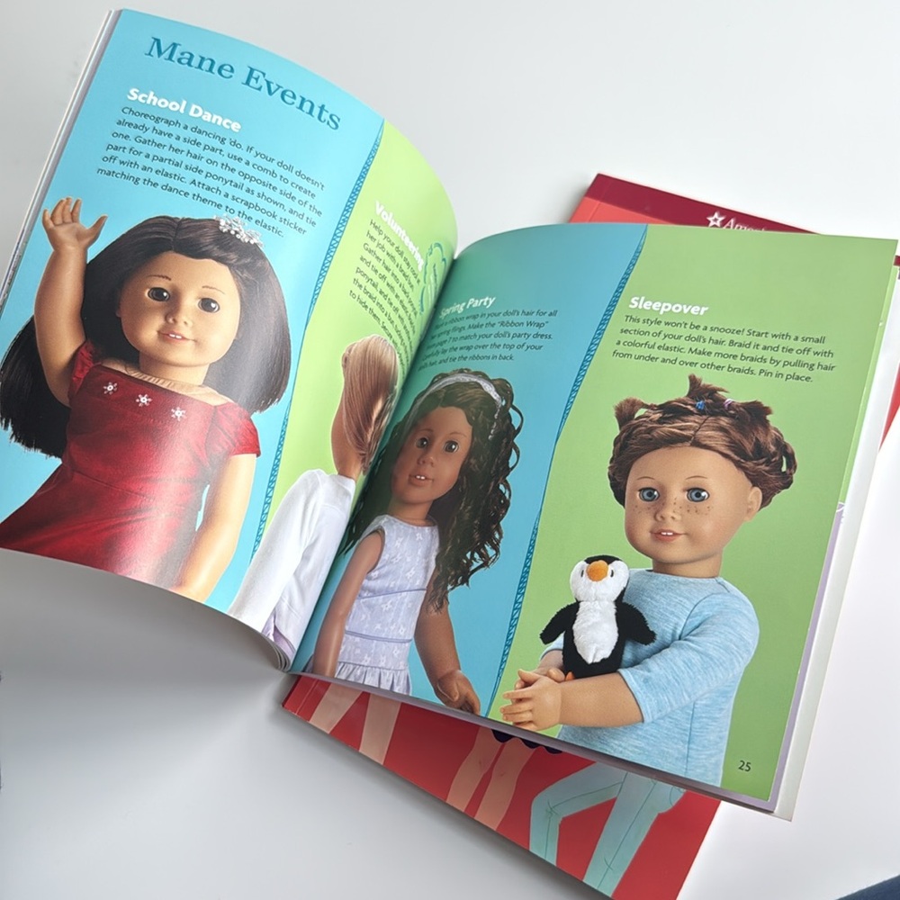 American Girl Doll Hair Salon and Drama Books Set - Picture 6 of 6